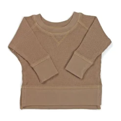 Sweaters + Jackets|Tops + Tees-Simple Waffle Knit Top