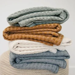 Kids Bedding|Crib Quilts-Mebie Baby Waffle Quilt