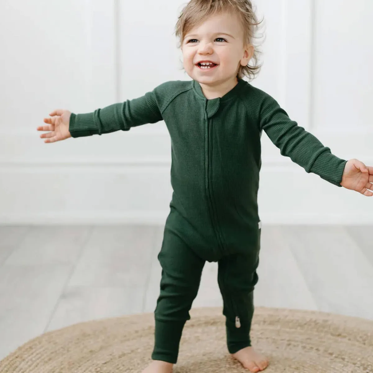 Onesies|Sleepers-LouLou Lollipop Waffle Sleeper