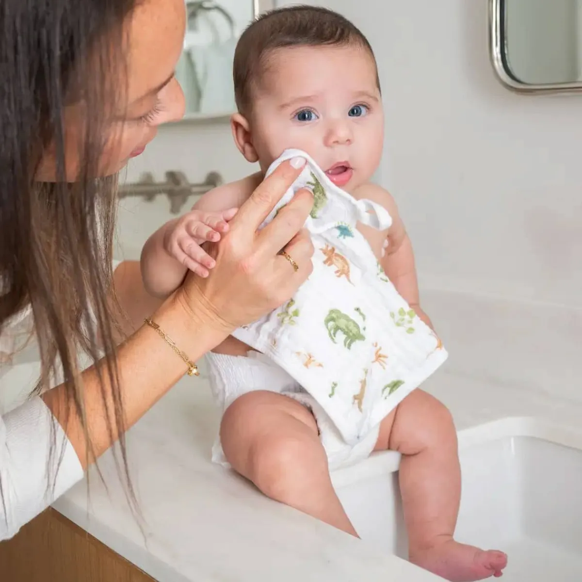 Towels + Cloths-aden + anais essentials Wash Cloth (3 Pack)