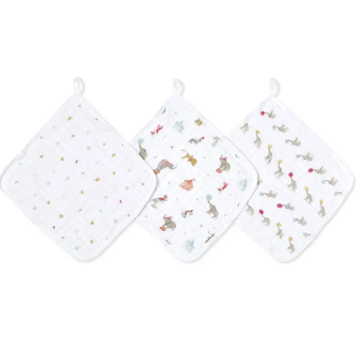 Towels + Cloths-aden + anais essentials Wash Cloth (3 Pack)