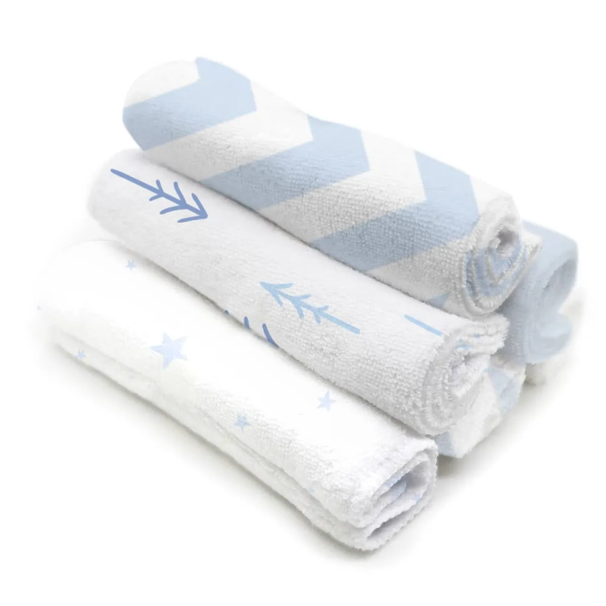 Towels + Cloths-Kushies Wash Cloths (6 Pack)