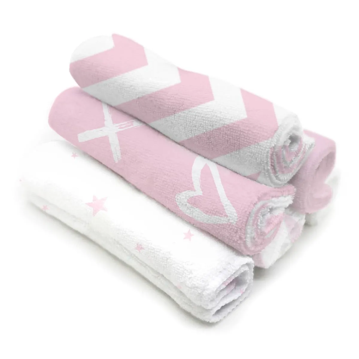 Towels + Cloths-Kushies Wash Cloths (6 Pack)