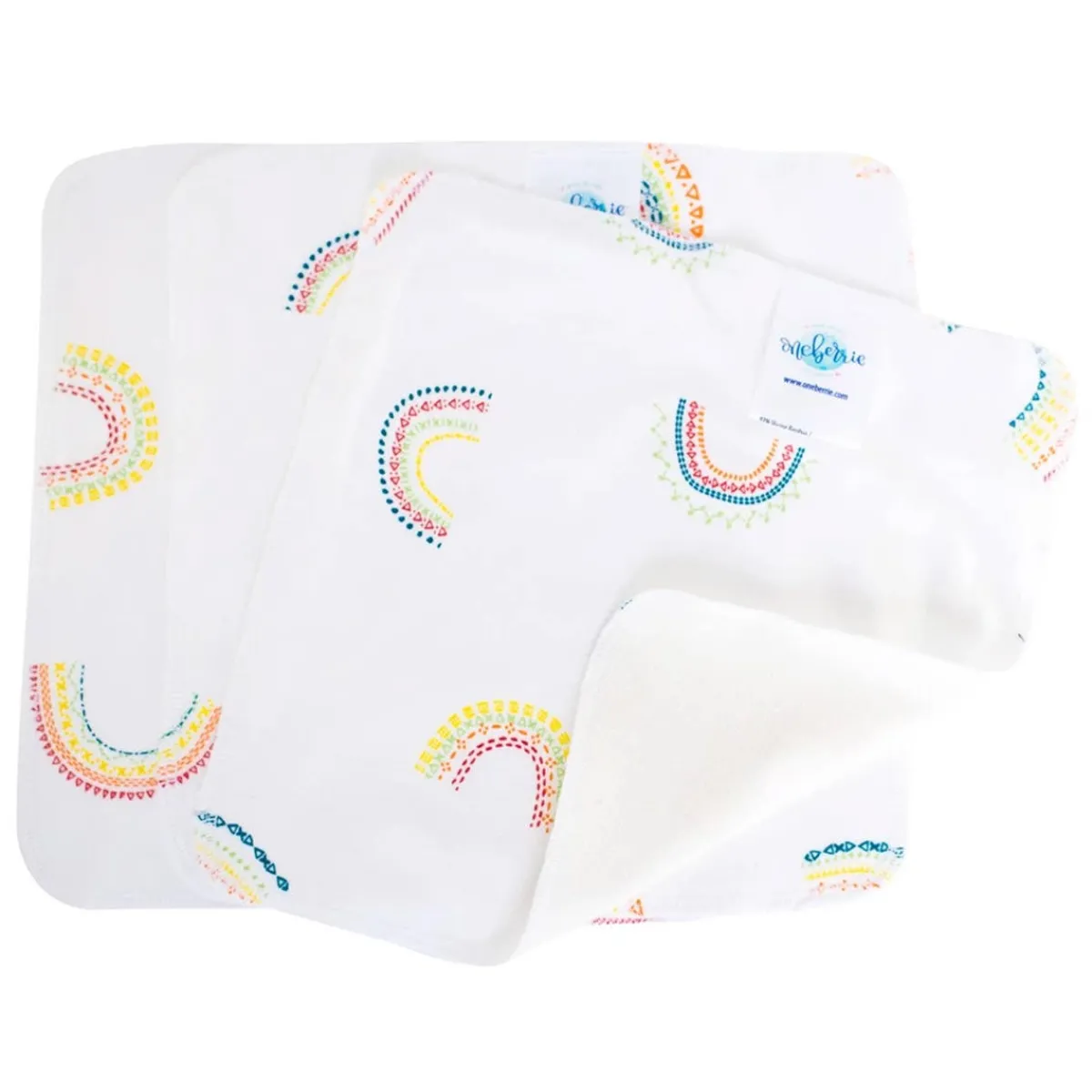 Towels + Cloths-Oneberrie Wash Cloths (3 Pack)