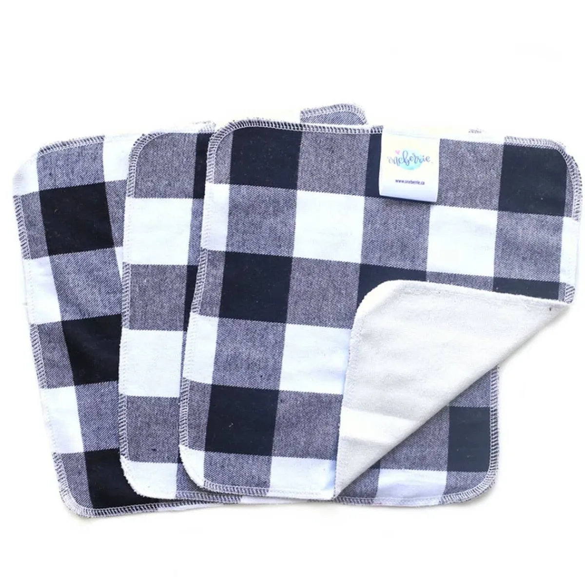 Towels + Cloths-Oneberrie Wash Cloths (3 Pack)
