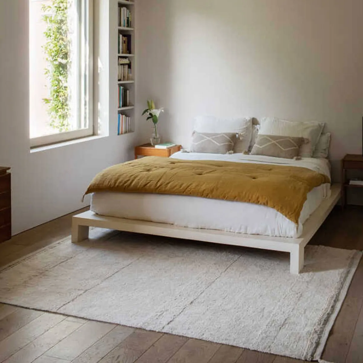 Rugs-Lorena Canals Washable Rug - Bloom (Medium) Natural