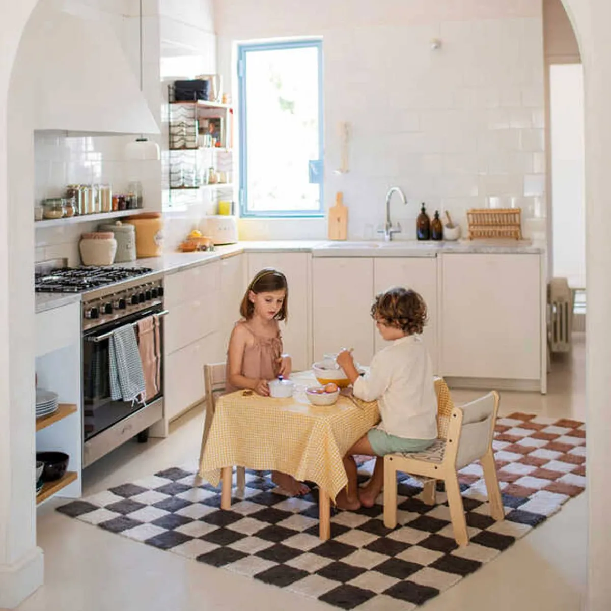 Rugs-Lorena Canals Washable Rug - Kitchen Tiles