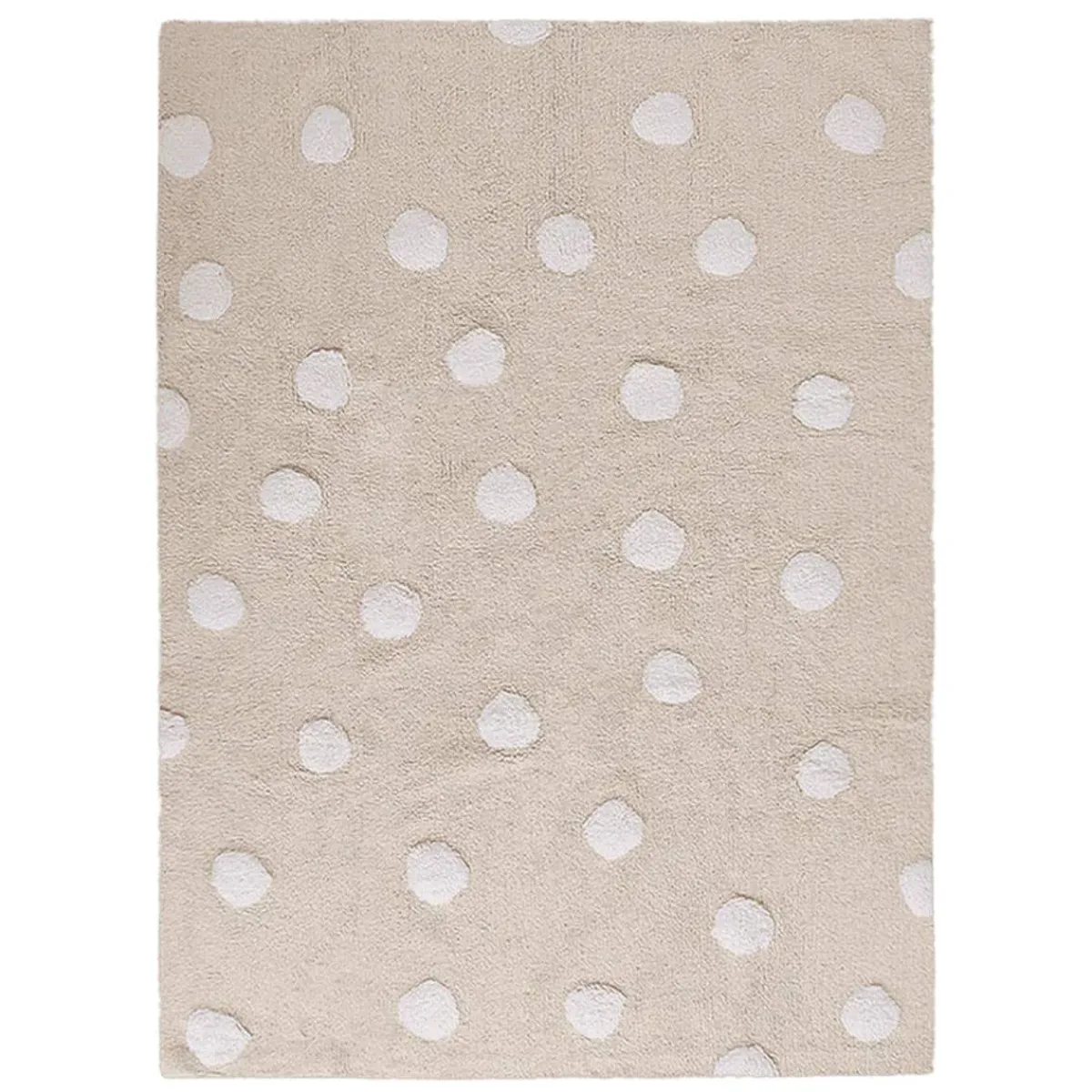 Rugs-Lorena Canals Washable Rug - Polka Dots