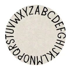 Rugs-Lorena Canals Washable Rug - Round ABC