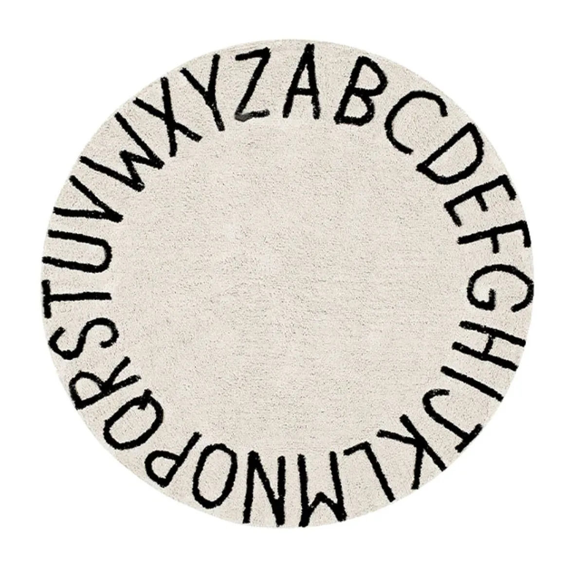 Rugs-Lorena Canals Washable Rug - Round ABC