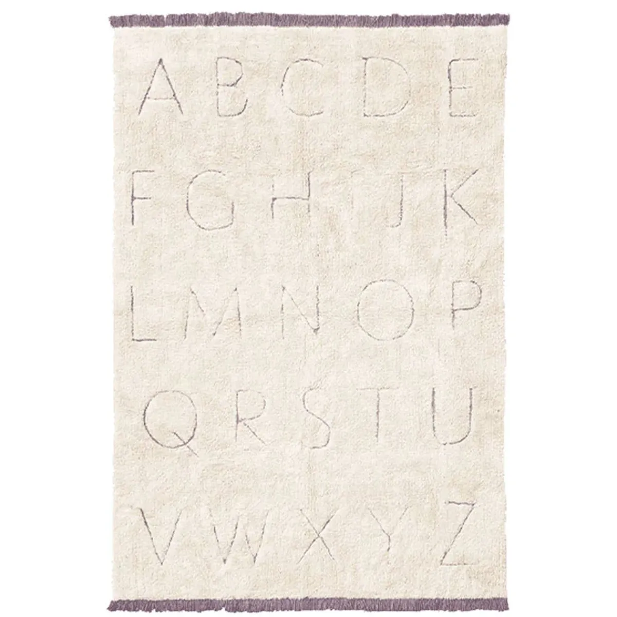 Rugs-Lorena Canals Washable Rug - RugCycled ABC (Small)