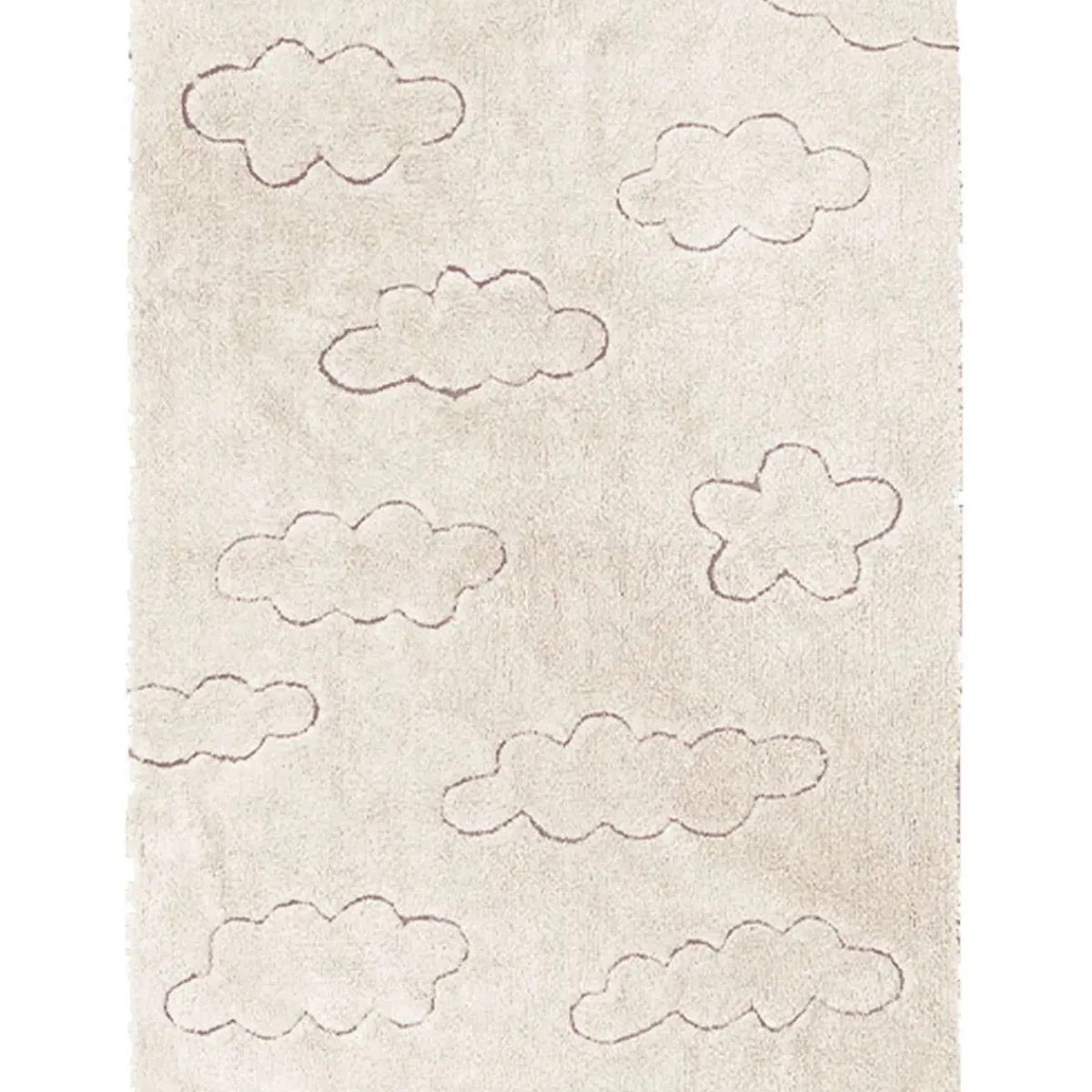 Rugs-Lorena Canals Washable Rug - RugCycled Clouds (Medium)