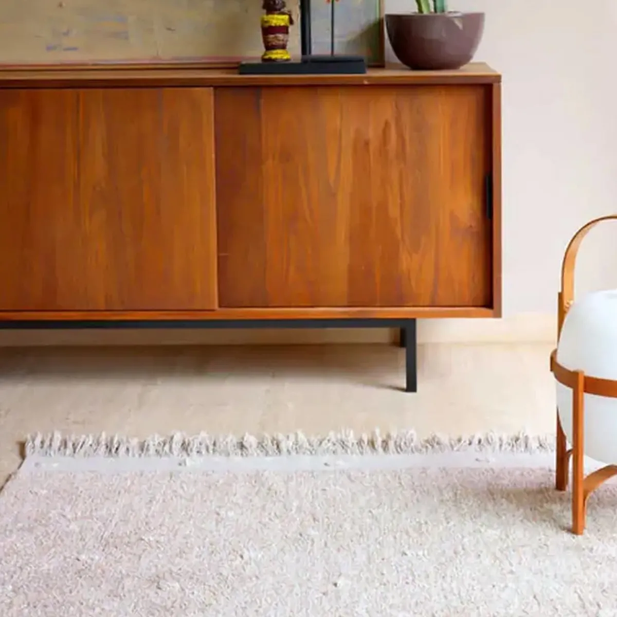 Rugs-Lorena Canals Washable Rug - Woods Symphony LINEN