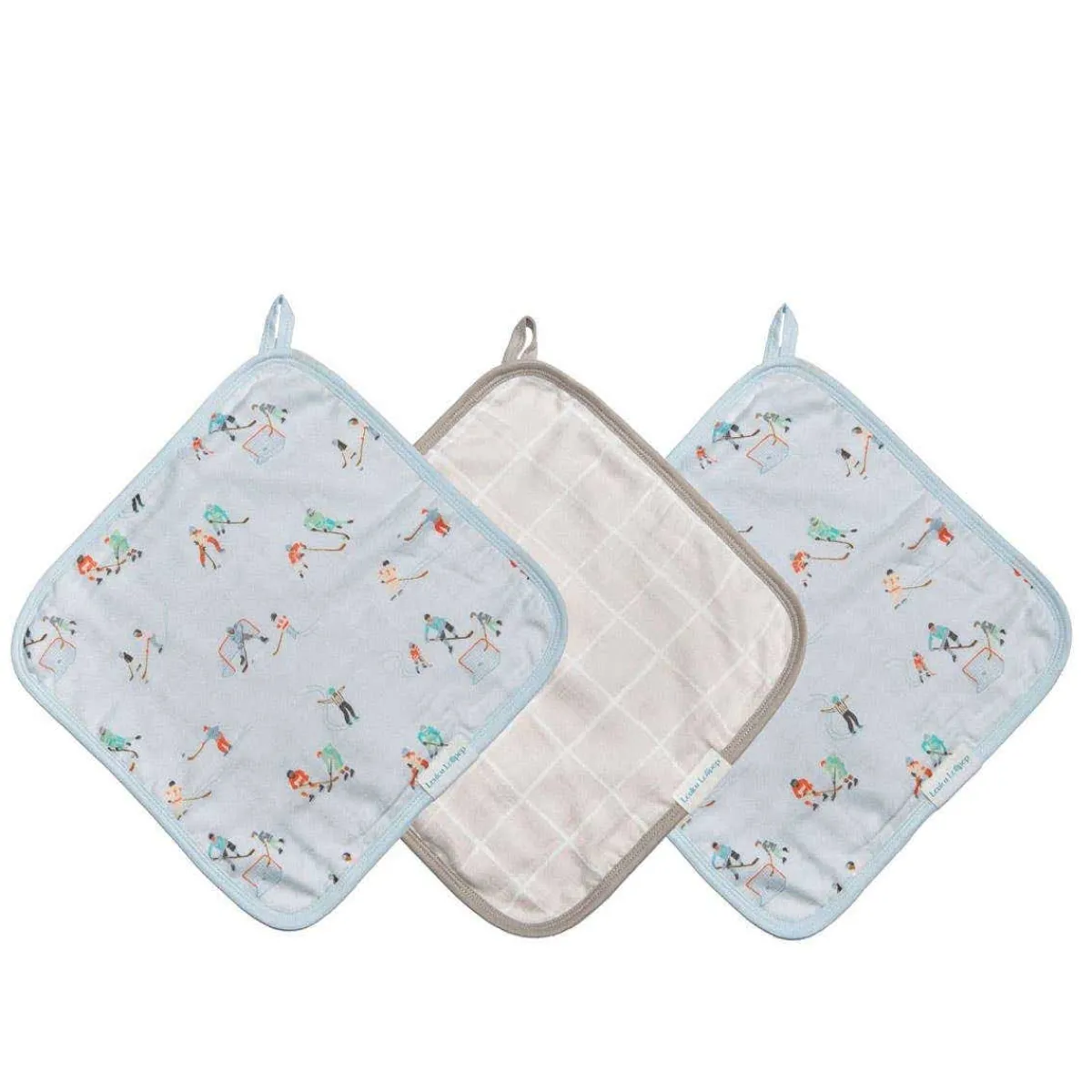 Towels + Cloths-LouLou Lollipop Washcloth Set