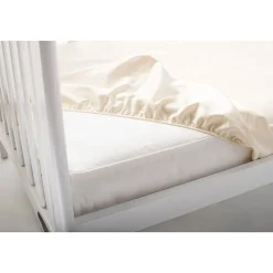 Crib Mattress Protection-Naturepedic Waterproof Crib Mattress Protector