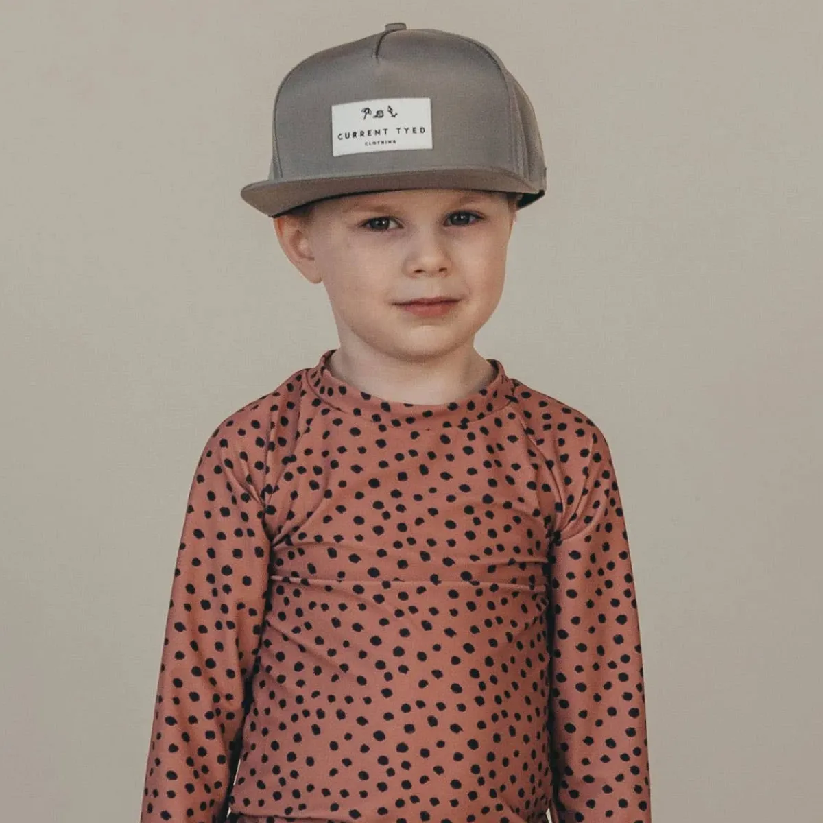Kids Hats-Current Tyed Waterproof Snapback