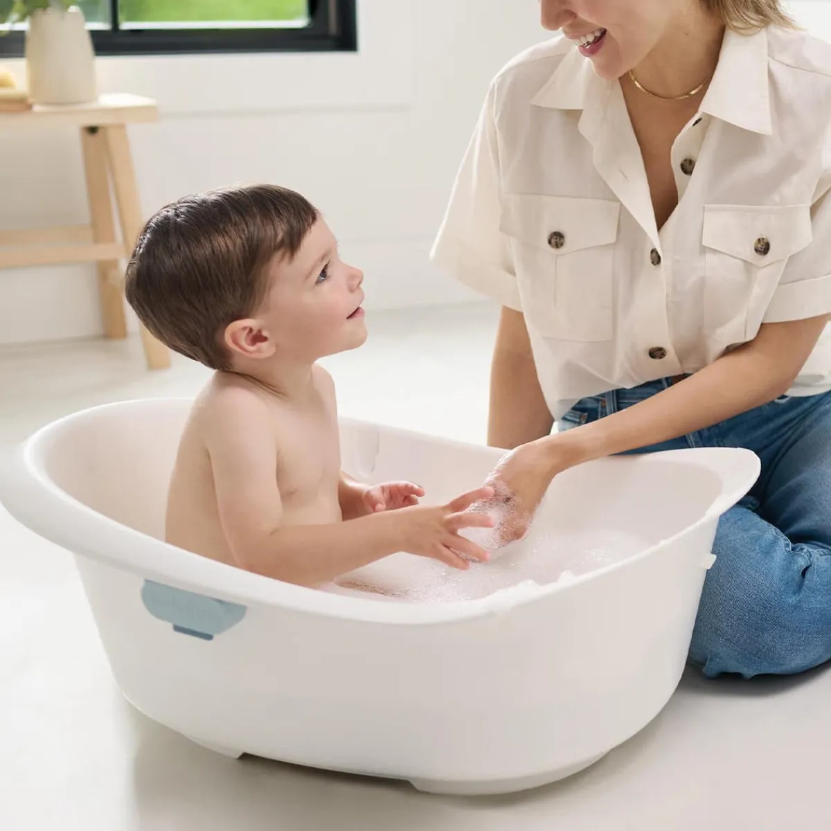 Infant Tubs-Skip Hop Wave 4-in-1 Bath Tub