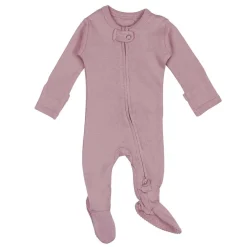Onesies|Sleepers-L'oved Baby 2-Way Zipper Footie