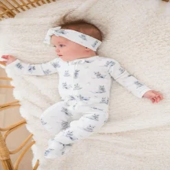 Onesies|Sleepers-L'oved Baby 2-Way Zipper Footie (Baby Animals)