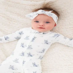 Onesies|Sleepers-L'oved Baby 2-Way Zipper Footie (Baby Animals)