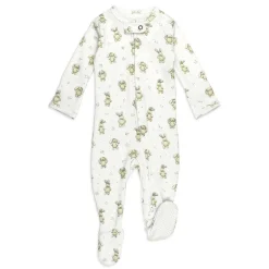 Onesies|Sleepers-L'oved Baby 2-Way Zipper Footie (Baby Animals)