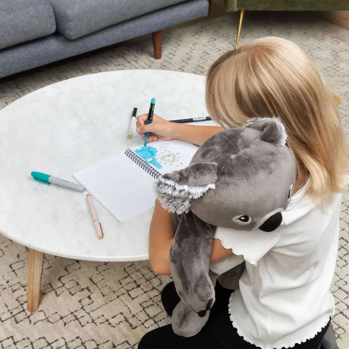Plush Animals-Hugimals Weighted Stuffed Animal