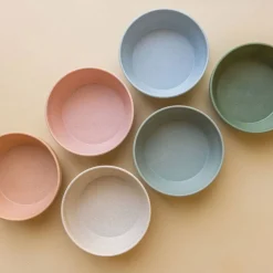 Kids Plates + Bowls-Minika Wheat Straw Bowl