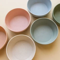 Kids Plates + Bowls-Minika Wheat Straw Bowl