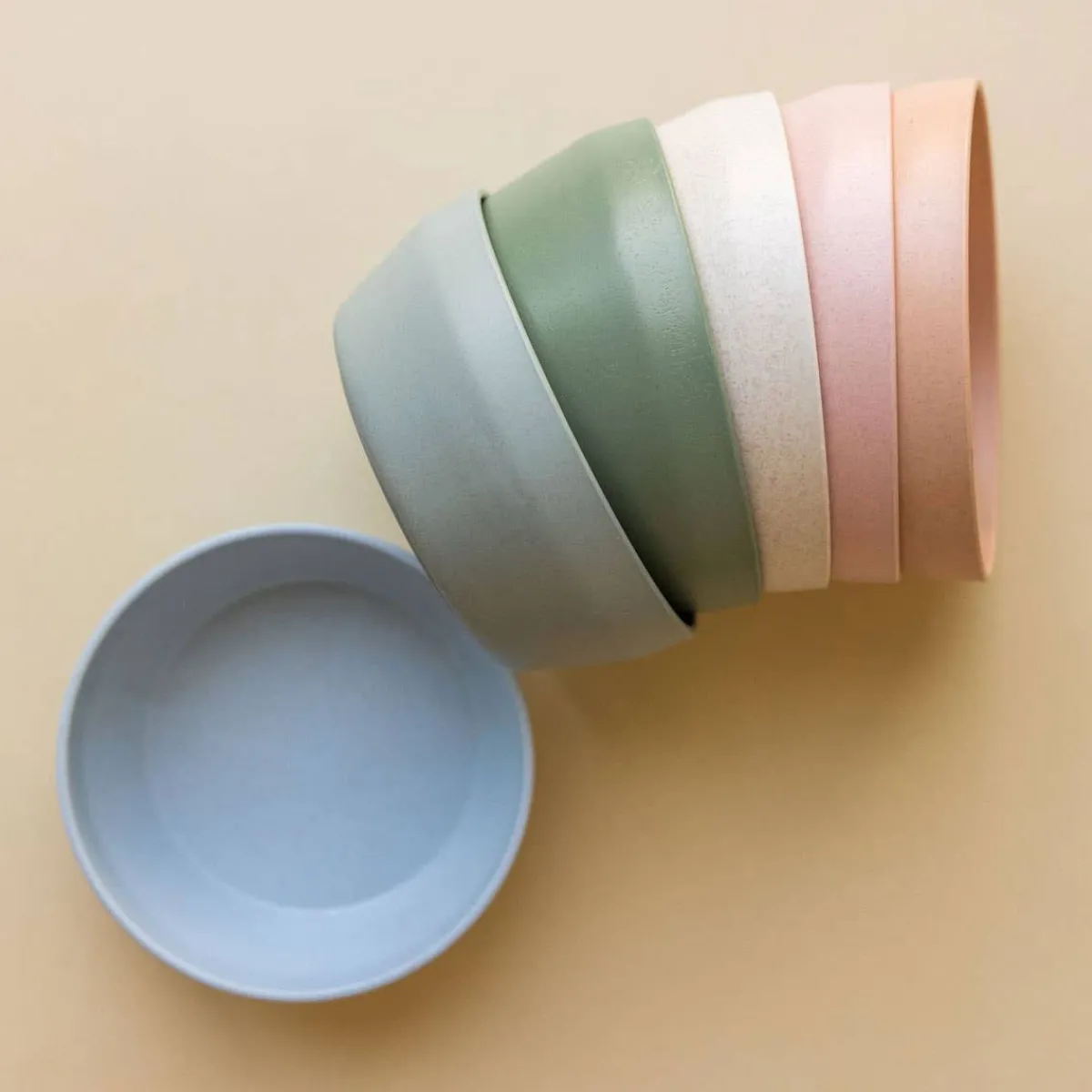 Kids Plates + Bowls-Minika Wheat Straw Bowl