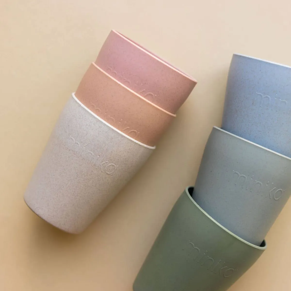 Kids Drinkware|Sippy Cups + Straw Cups-Minika Wheat Straw Cup