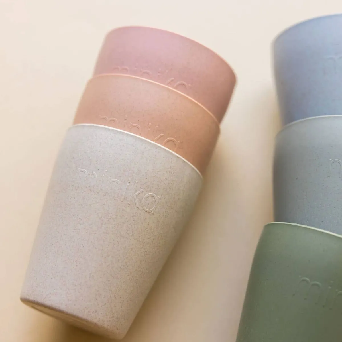 Kids Drinkware|Sippy Cups + Straw Cups-Minika Wheat Straw Cup