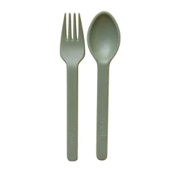 Kids Utensils|Toddler Training Utensils-Minika Wheat Straw Utensil Set