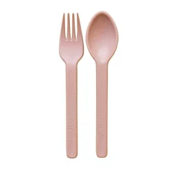 Kids Utensils|Toddler Training Utensils-Minika Wheat Straw Utensil Set