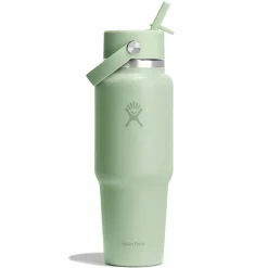 Kids Water Bottles|Sippy Cups + Straw Cups-Hydro Flask Wide Mouth Flex Straw Travel Bottle (32 oz)