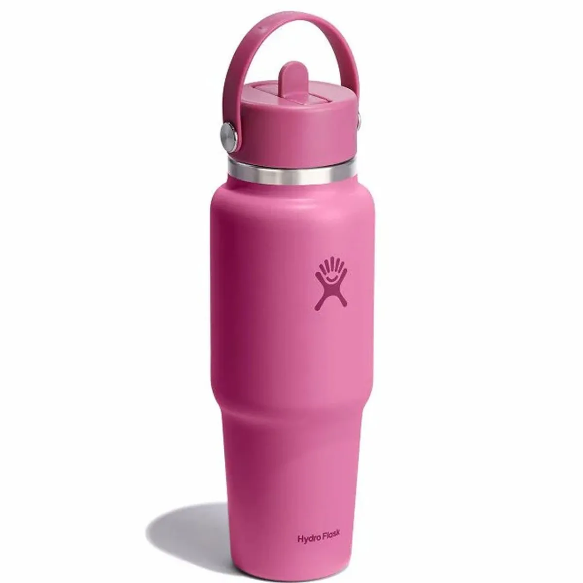 Kids Water Bottles|Sippy Cups + Straw Cups-Hydro Flask Wide Mouth Flex Straw Travel Bottle (32 oz)
