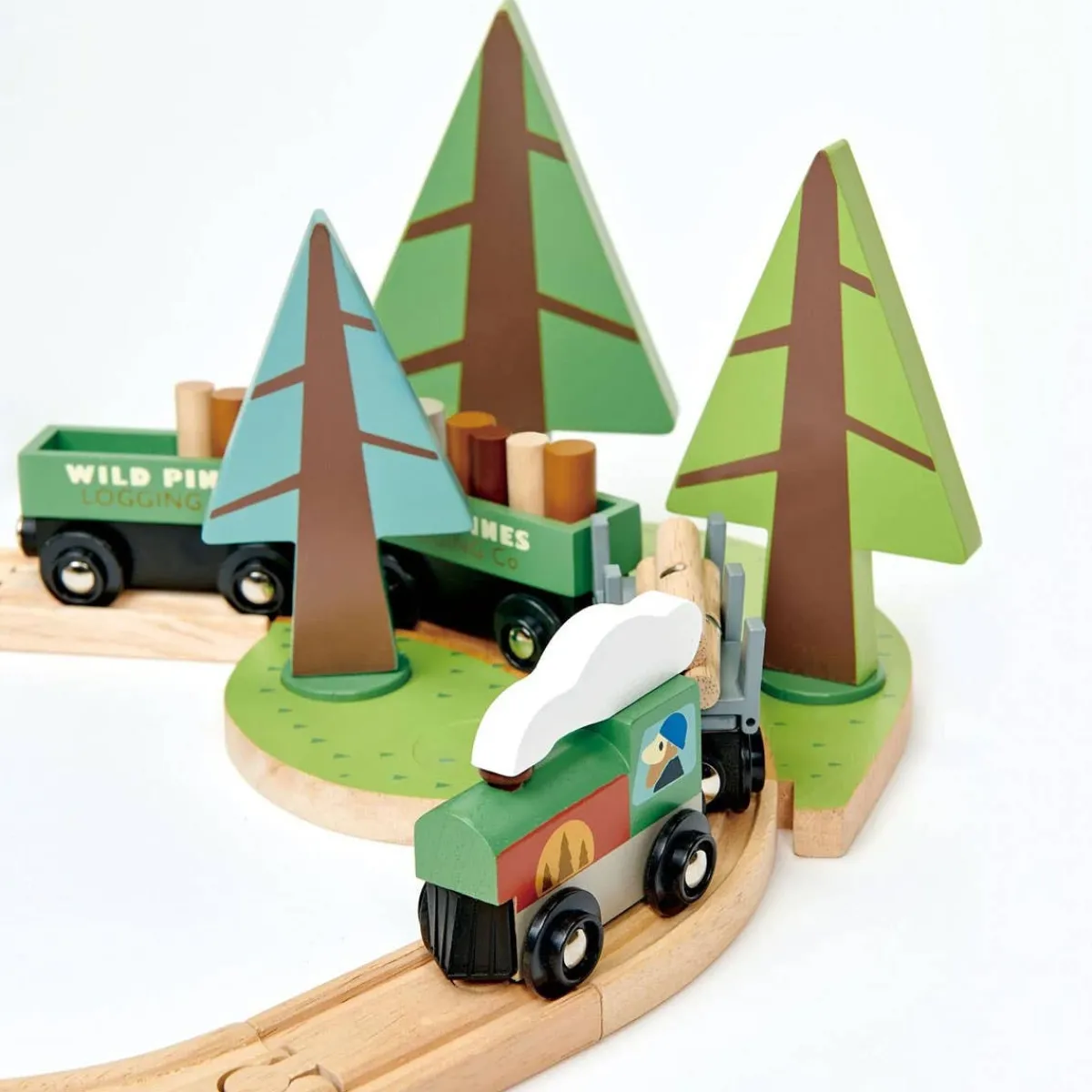 Cars + Trucks|Pretend Play-Tender Leaf Toys Wild Pines Train Set