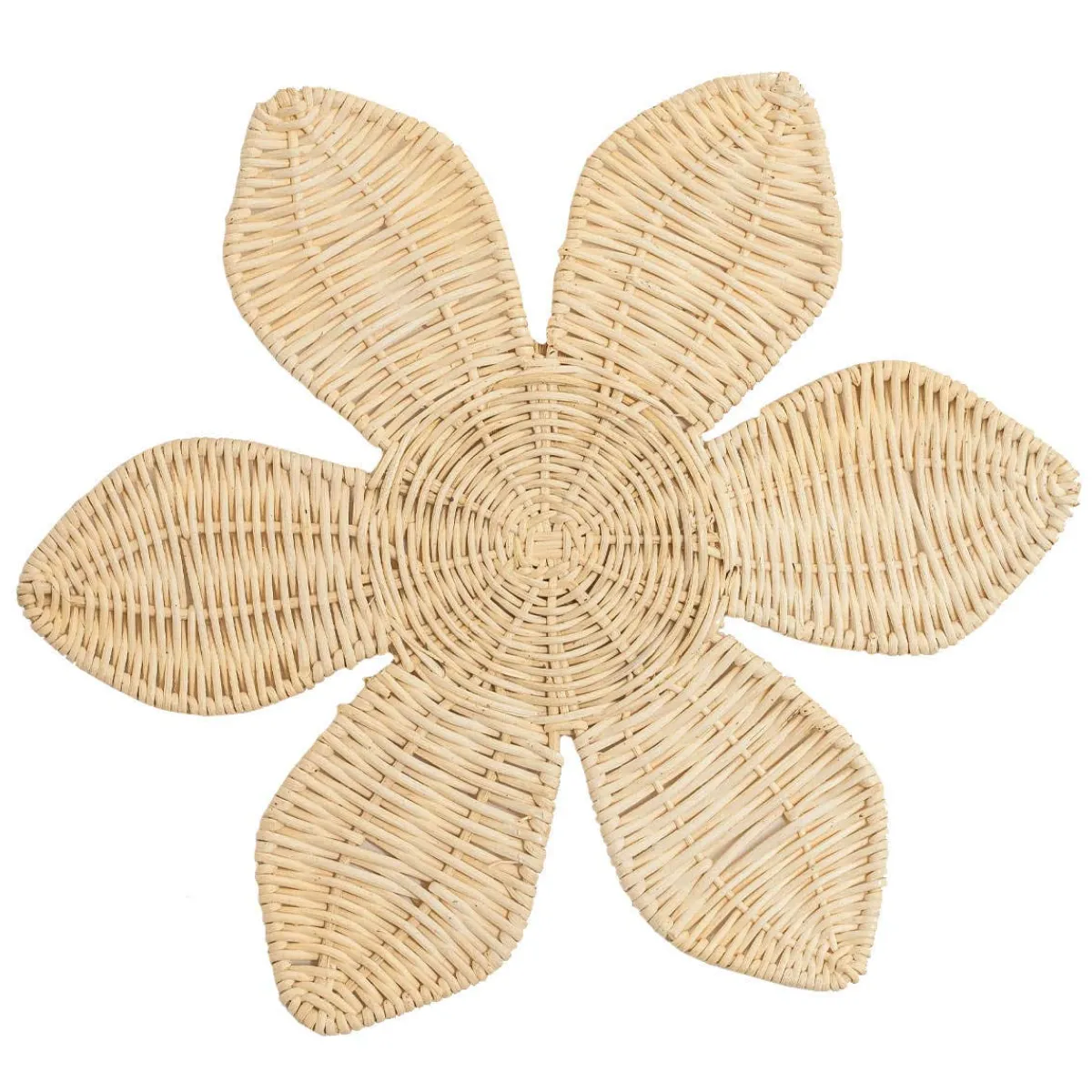 Wall Decor-Lil North Co. Wildflower Rattan Wall Décor (Large)