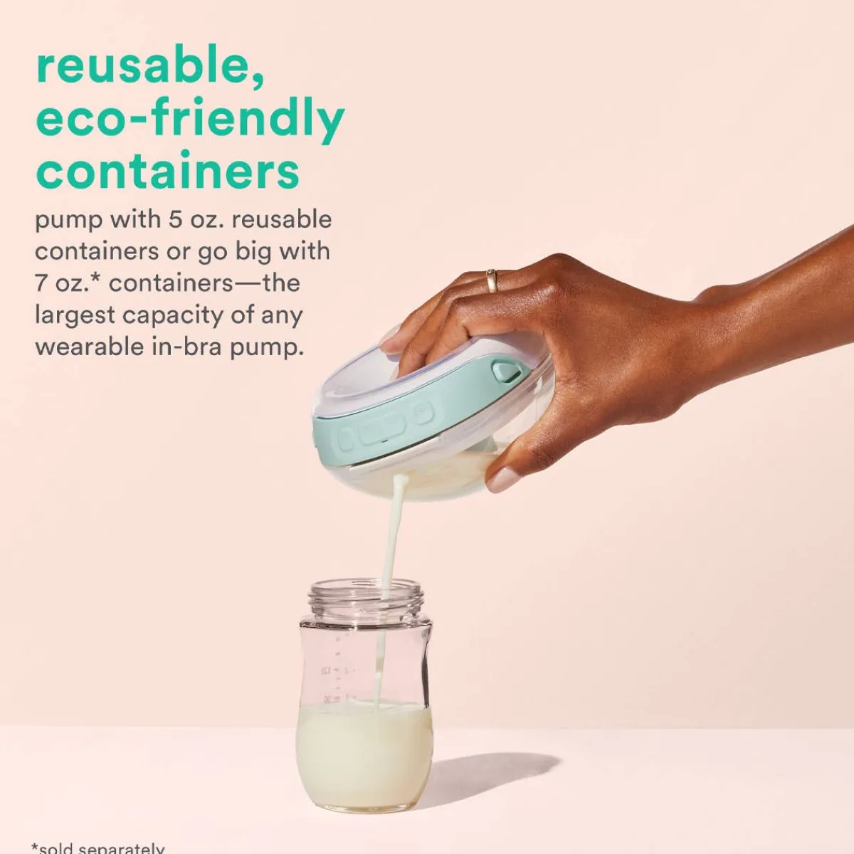 Breastmilk Storage Systems|Breast Pumps + Accessories-Willow Go Container (5 oz)