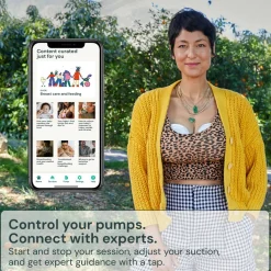 Breast Pumps + Accessories-Willow Go Wearable Hands-Free Double Electric Breast Pump