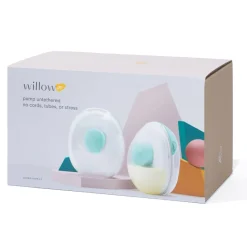 Breast Pumps + Accessories-Willow Go Wearable Hands-Free Double Electric Breast Pump