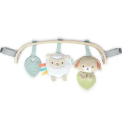 Stroller Toys-Ingenuity Wonder & Wood Carrier Toy Bar