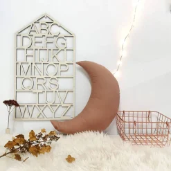Wall Decor-The Butter Flying Wooden Alphabet Natural