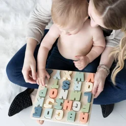 Puzzles|Wooden Toys-Pearhead Wooden Alphabet Puzzle