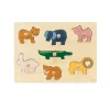 Puzzles|Wooden Toys-Trixie Wooden Animal Puzzle (7 Pieces)
