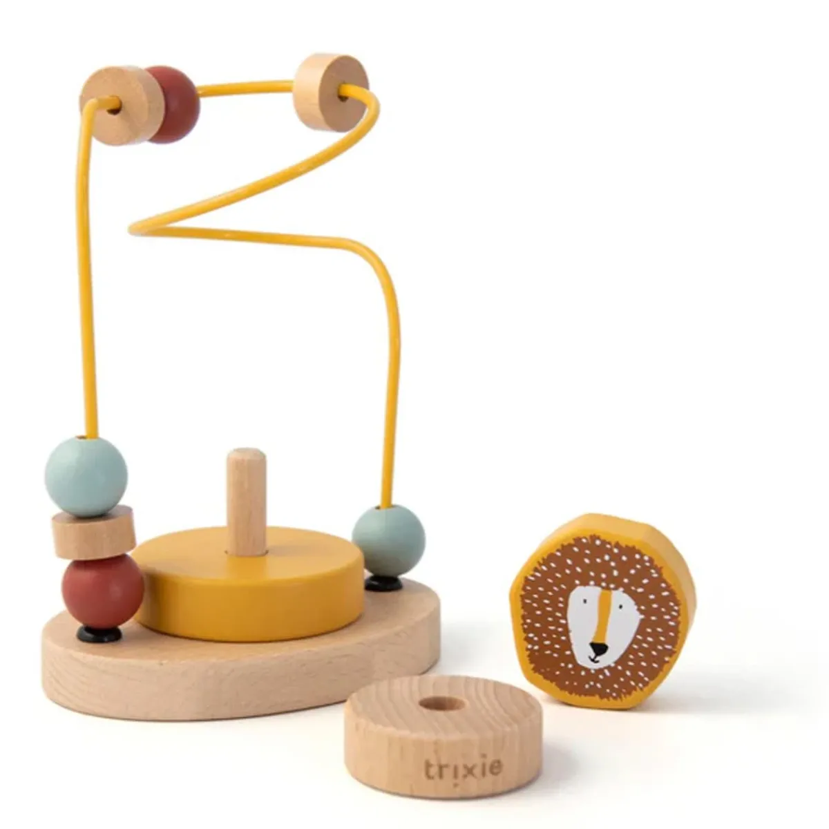 Wooden Toys|Play + Learn Toys-Trixie Wooden Beads Maze