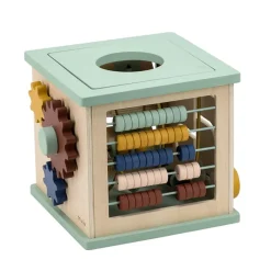 Wooden Toys|Play + Learn Toys-Trixie Wooden 5-in-1 Activity Cube