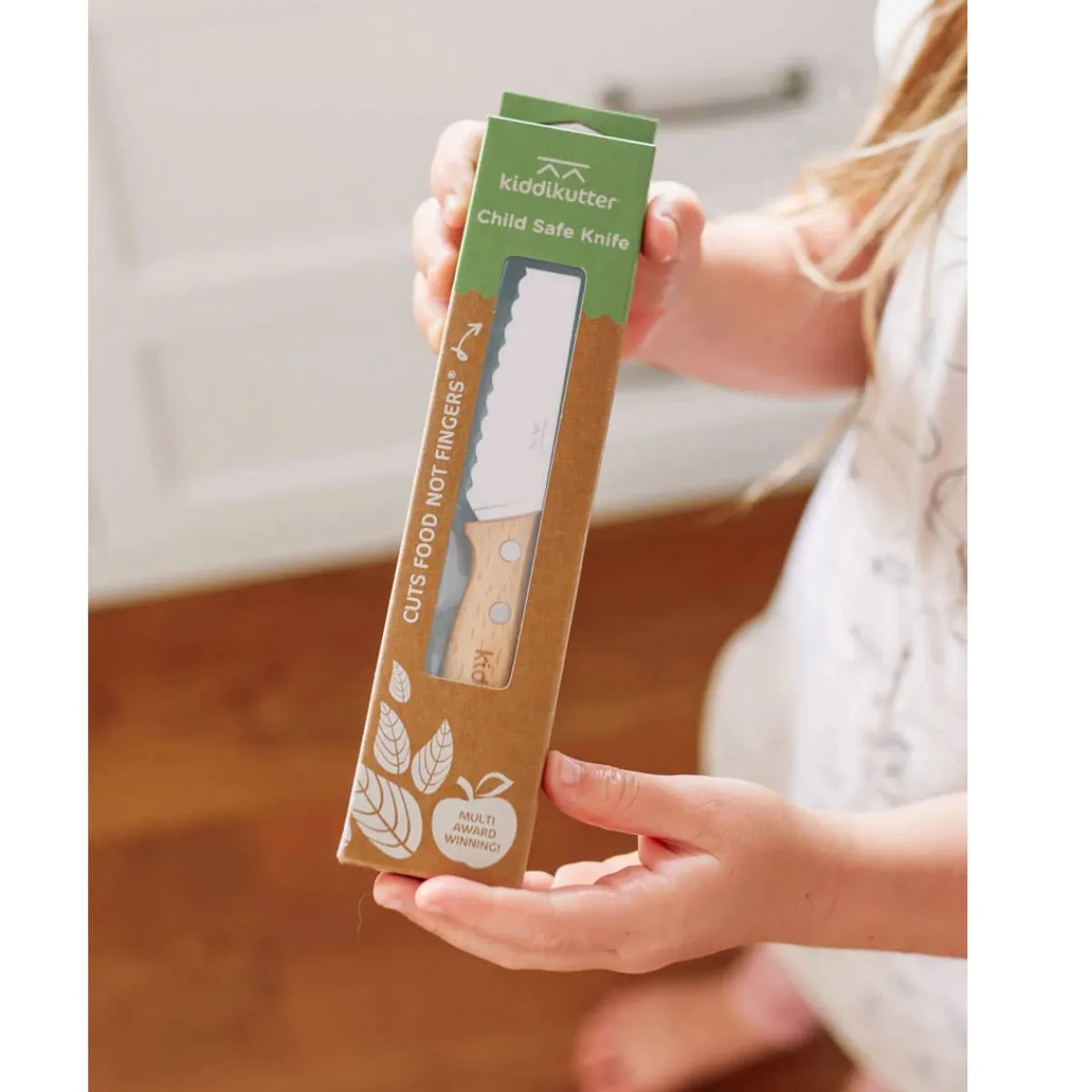 Kids Utensils|Toddler Training Utensils-Kiddikutter Wooden Knife