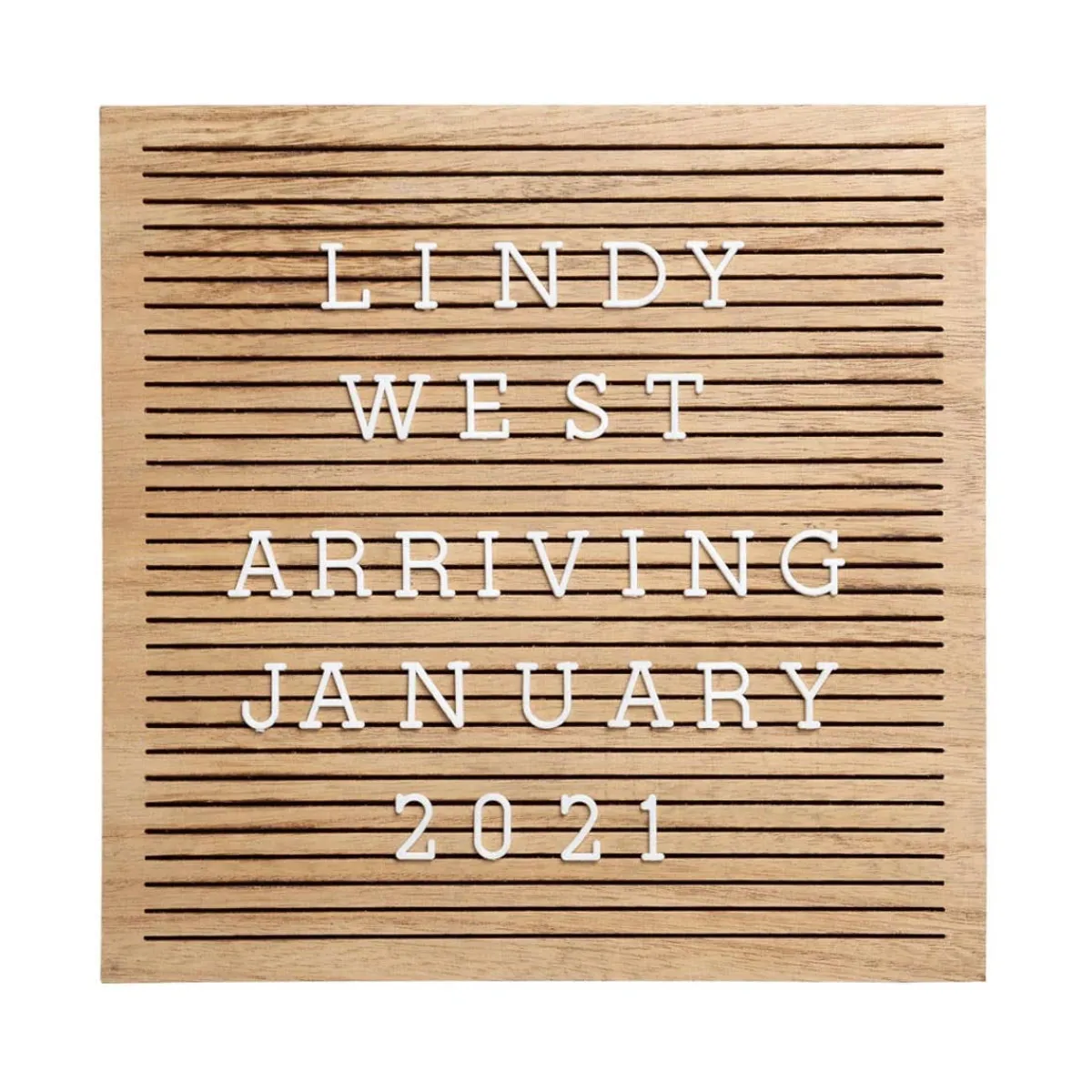 Decorative Objects|Wall Decor-Pearhead Wooden Letter Board