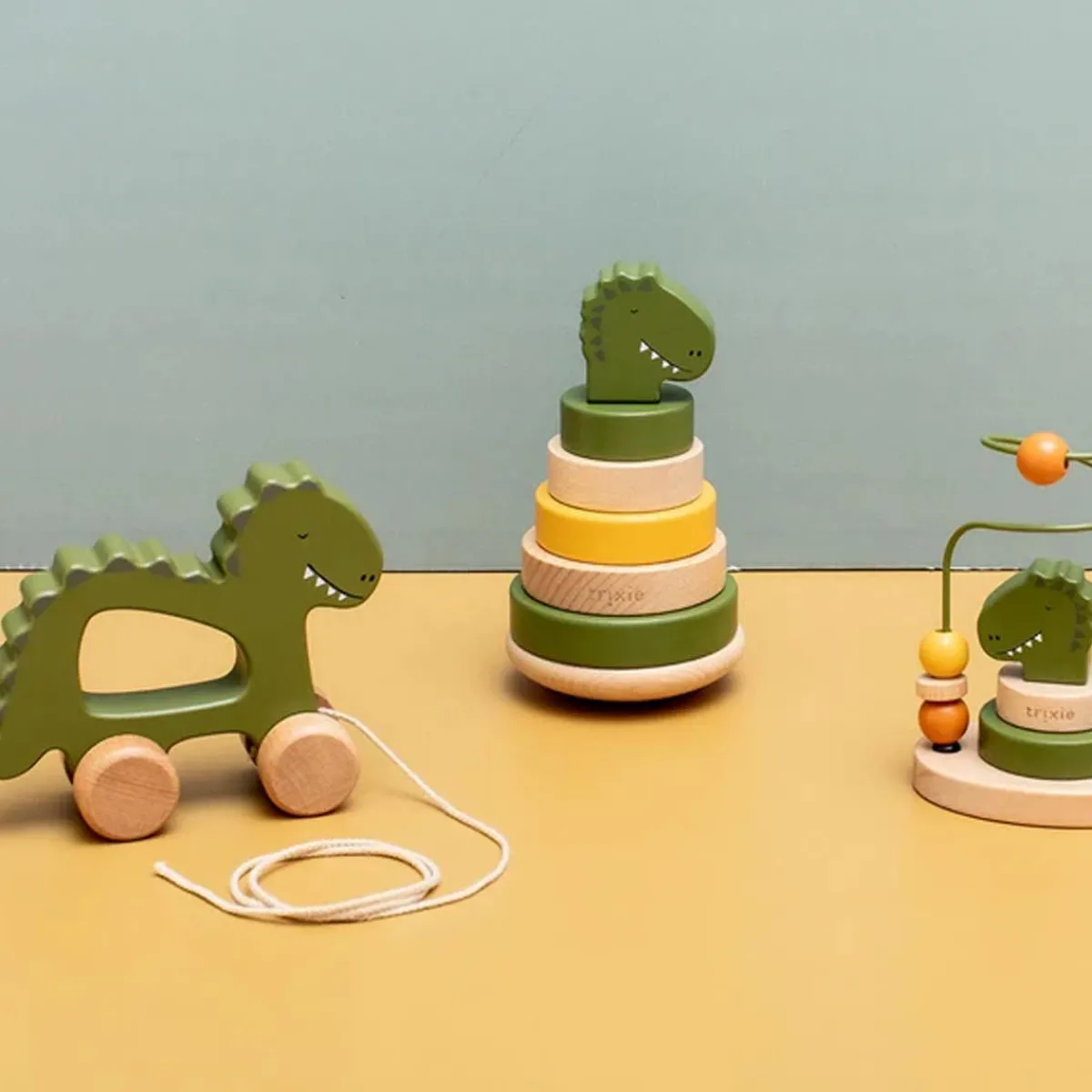 Wooden Toys|Pull Toys-Trixie Wooden Pull Along Toy