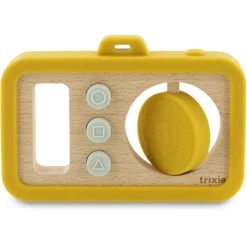 Wooden Toys|Grasping Toys-Trixie Wooden Silicone Baby Camera